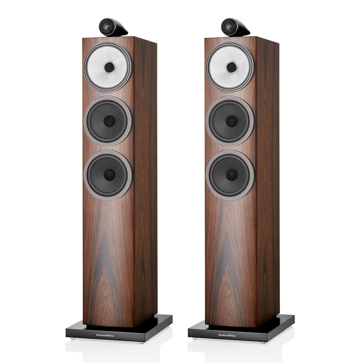 Bowers & Wilkins 703 S3 3-Way Floorstanding Loudspeaker, Mocha - Pair