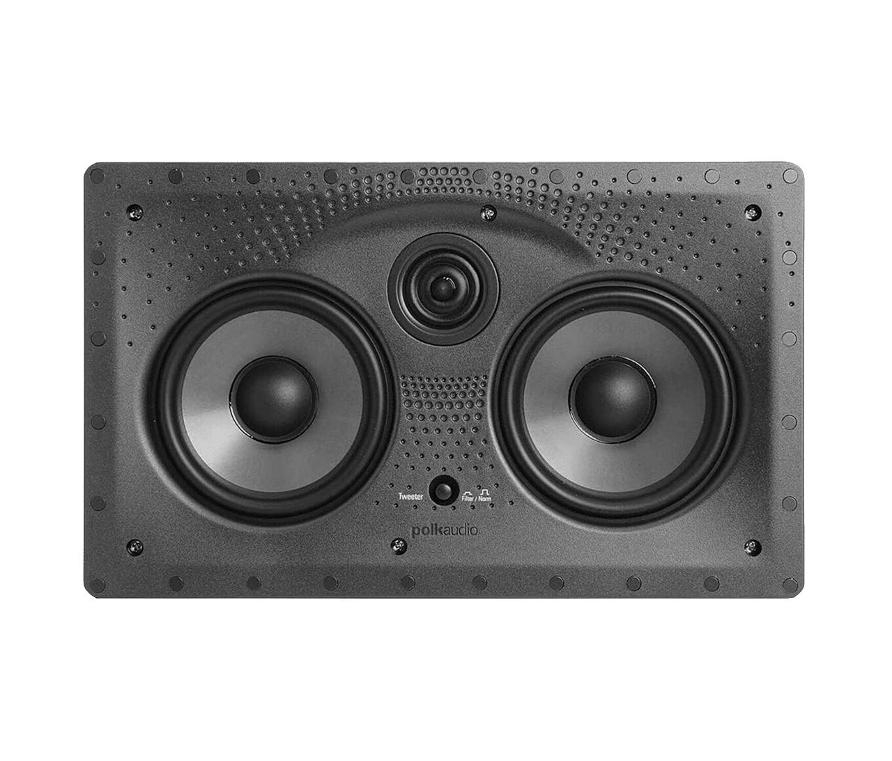 Polk Audio 255C-LS High-Quality In-Wall Center Channel Speaker with 5.25″ Drivers- Single - Image 3