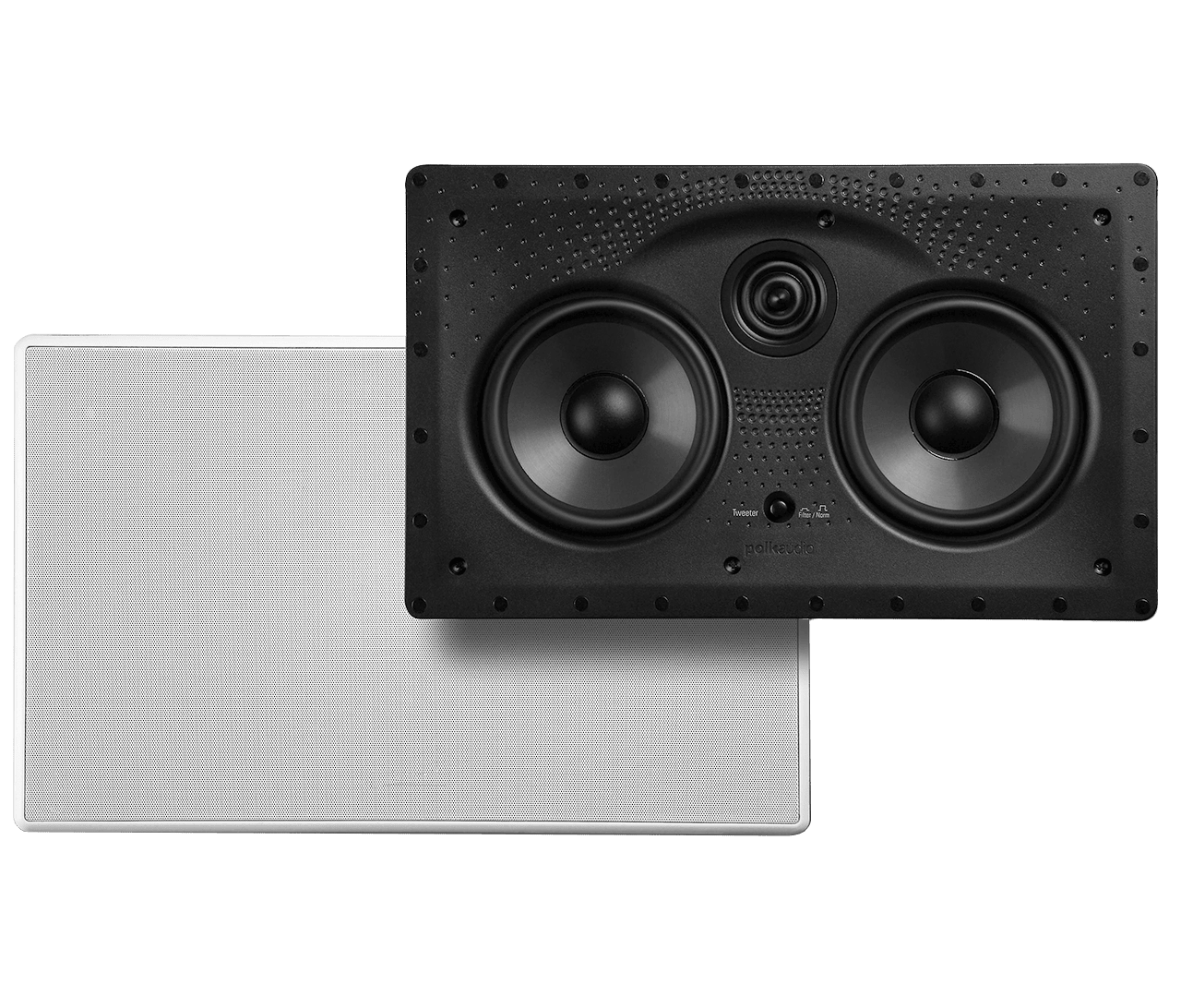 Polk Audio 255C-LS High-Quality In-Wall Center Channel Speaker with 5.25″ Drivers- Single - Image 6