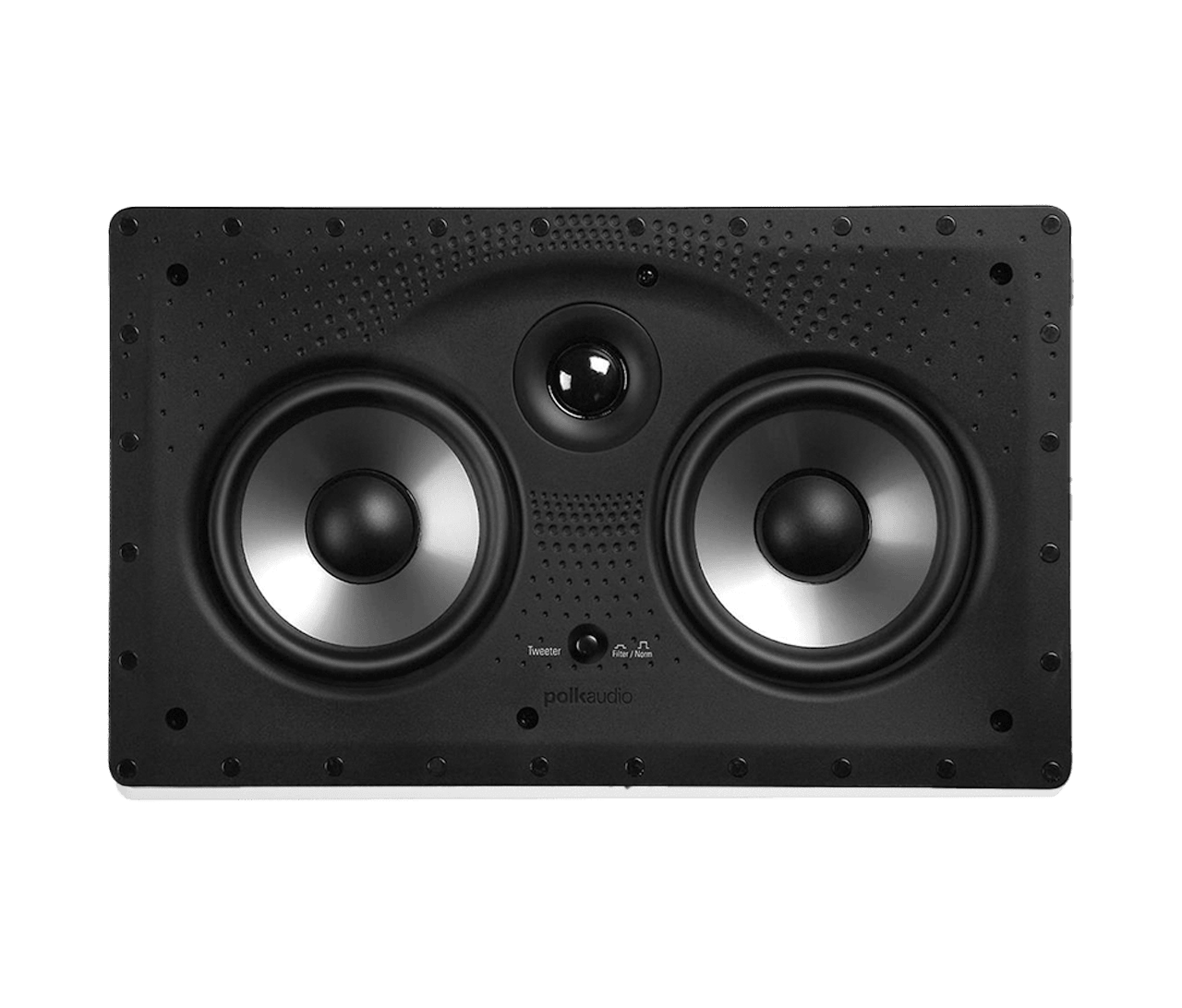 Polk Audio 255C-RT Premium In-Wall Center Channel Speaker with 5.25″ Drivers - Single