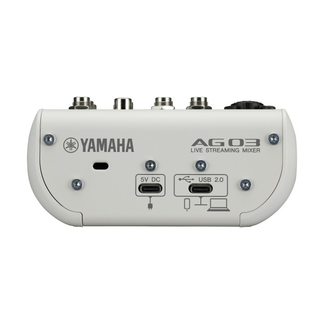 Yamaha Ag03Mk2 Live Streaming Mixer - White - Image 3