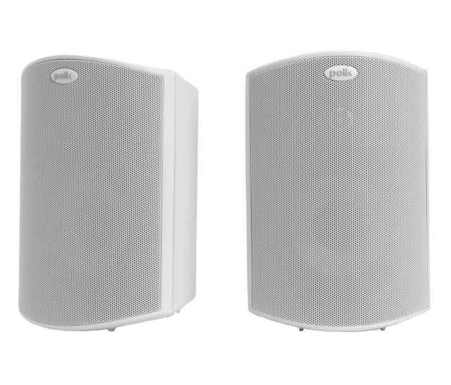 Polk Audio ATRIUM4WT Outdoor Speakers with 4.5″ Drivers – White(Pair)