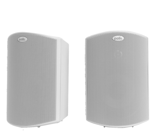 Polk Audio ATRIUM5WT Outdoor Speakers with 5.25″ Drivers – White(Pair)