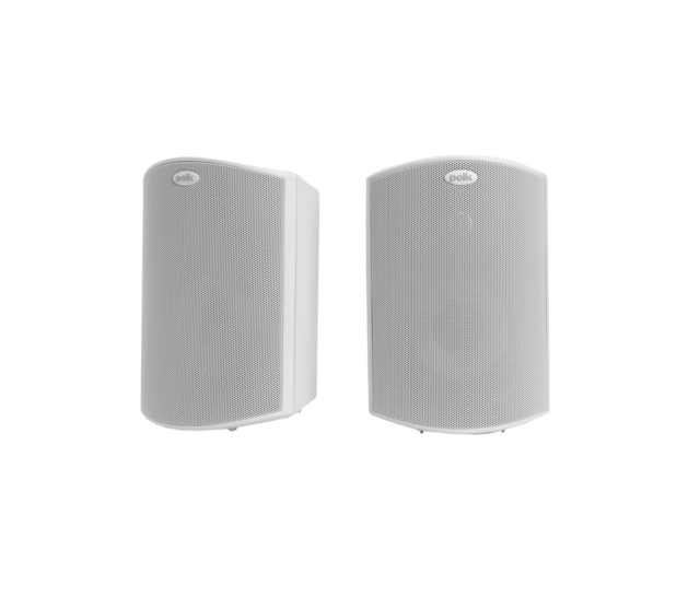 Polk Audio ATRIUM6WT Outdoor Speakers with 5.25″ Drivers – White(Pair)