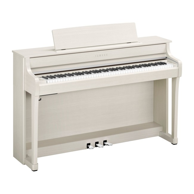 Yamaha Clavinova Clp-845 Wb Digital Piano With Bench - White Birch - Image 2
