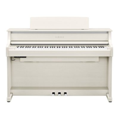 Yamaha Clavinova Clp-875 Wb Digital Piano With Bench - White Birch