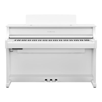 Yamaha Clavinova Clp-875 Wh Digital Piano With Bench - White
