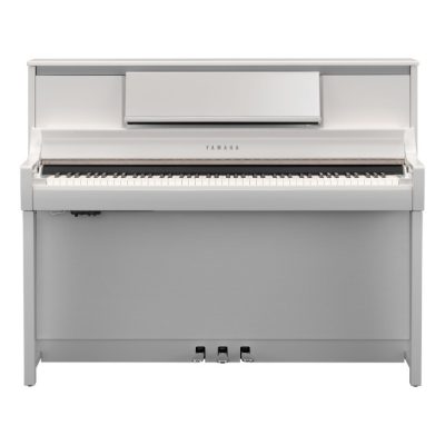 Yamaha Clavinova Csp-295 Pwh Digital Piano With Bench - Polished White