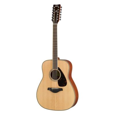 Yamaha Fg820 12-String Acoustic Guitar - Natural
