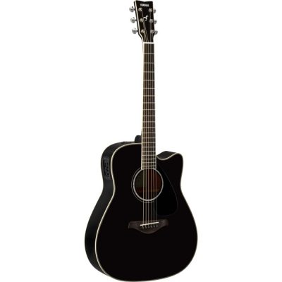 Yamaha Fgx830C Acoustic Electric Guitar - Black