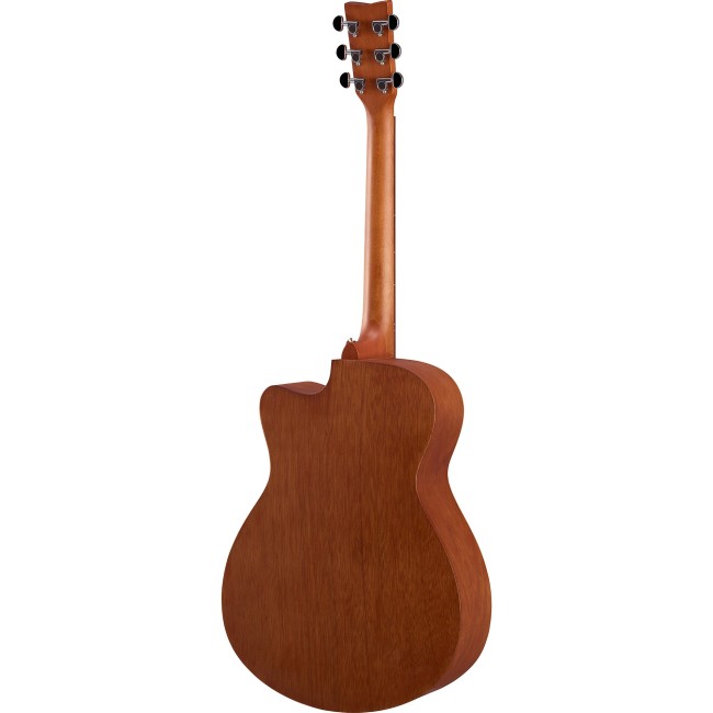 Yamaha Fs400C Acoustic Guitar - Natural Satin - Image 2