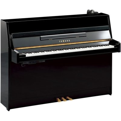 Yamaha  Ju109 Sc3 Upright Silent Piano Pe - Polished Ebony