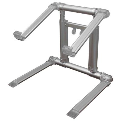 Odyssey USA L Stand Ultra 360 Laptop/Tablet Quick Setup Folding Stand Mac Silver
