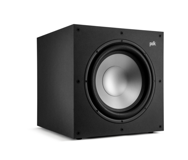Polk Audio Monitor MXT12SUBBK Subwoofer – Black(Single)