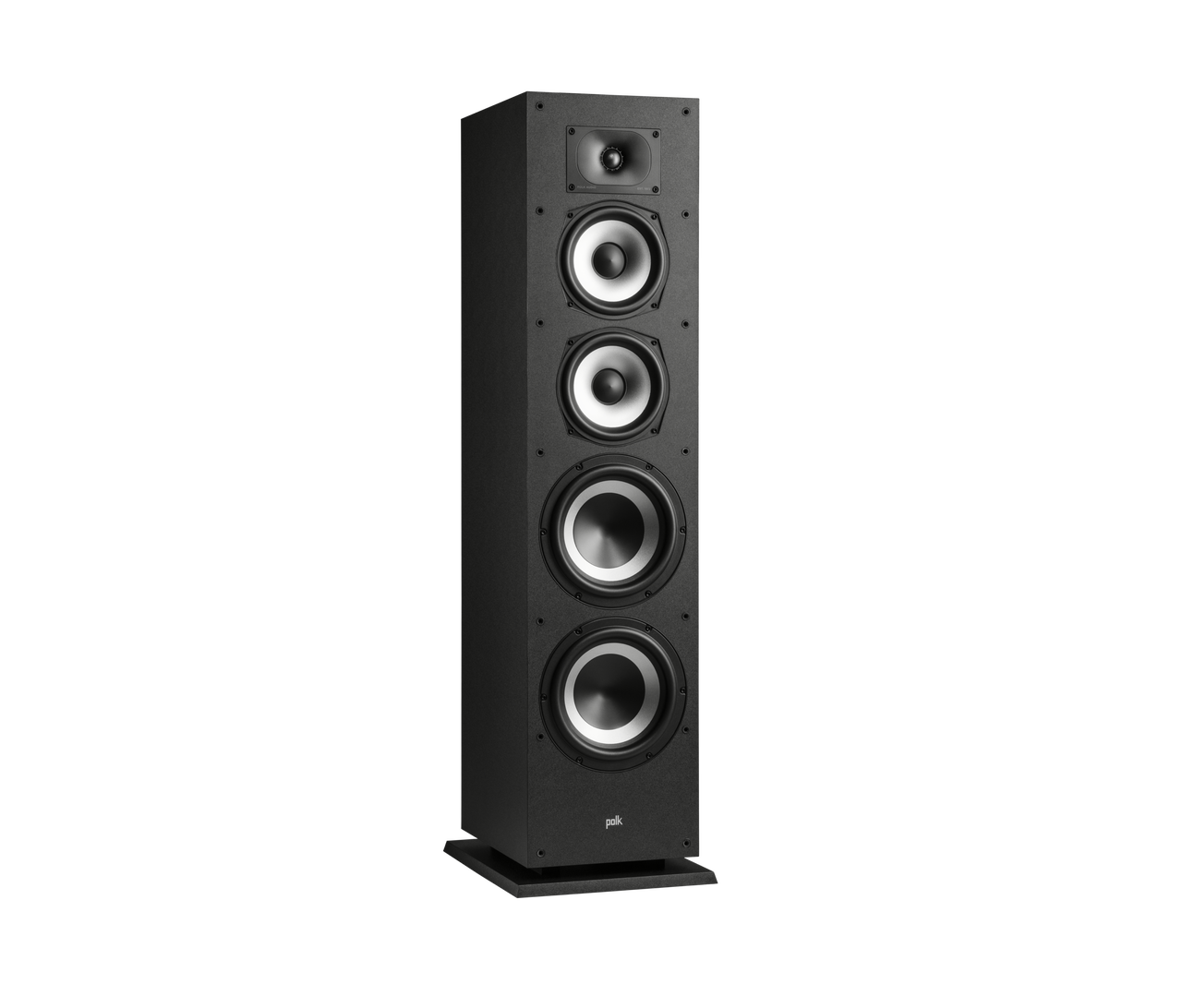 Polk Audio Monitor MXT70BK High-Resolution Large Floor-Standing 2-Way Tower Speaker – Black