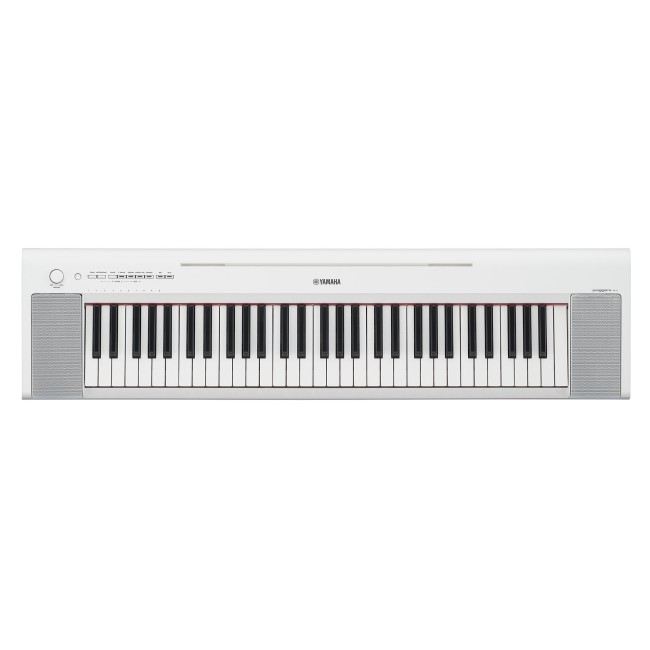 Yamaha Np-15Wh Portable Piano-Style 61-Key Keyboard - White