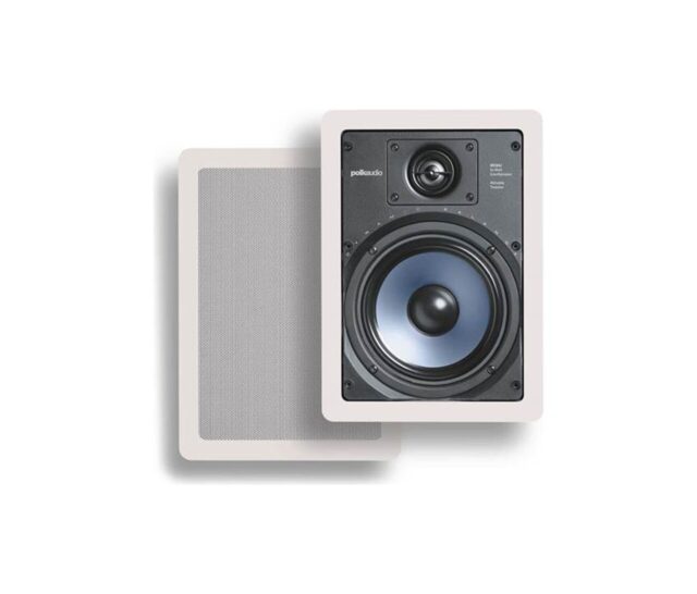 Polk Audio RC65I High-Quality In-Ceiling Stereo Speakers with 6.5″ Drivers- Pair