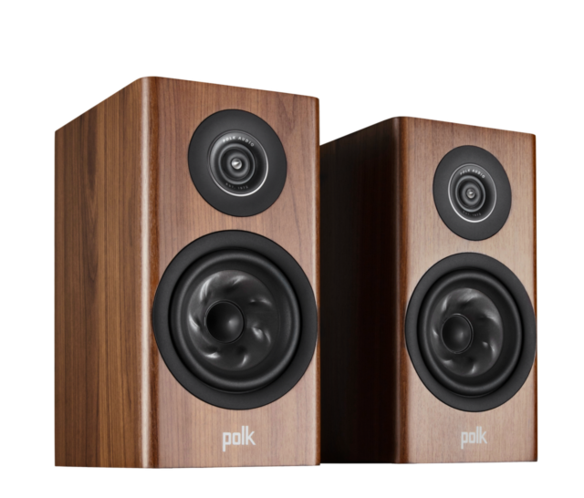 Polk Audio Reserve R100BR 2- Way Bookshelf Speakers – Brown