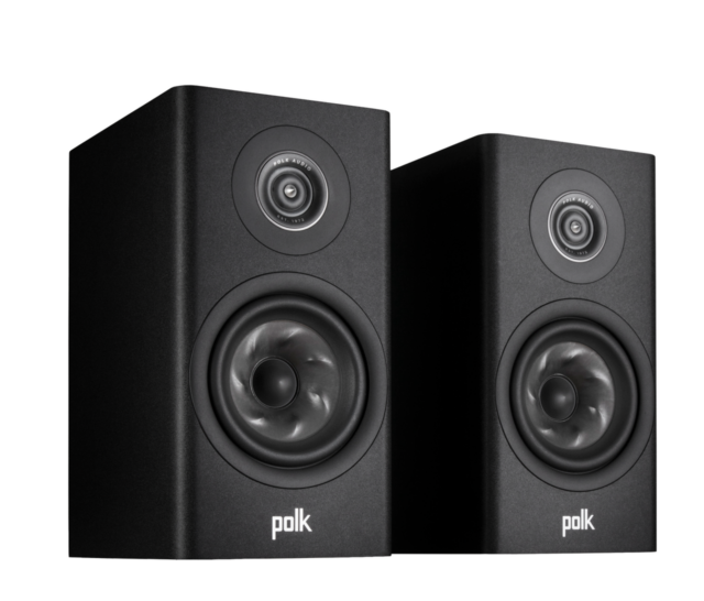 Polk Audio Reserve R200BK 2- Way Bookshelf Speakers – Black (Pair)