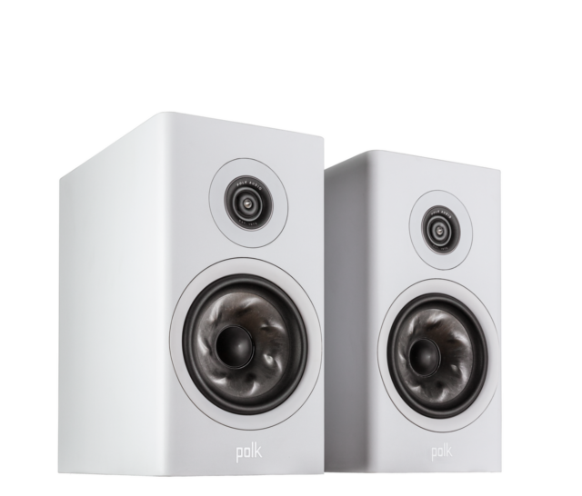 Polk Audio R200WT 2-Way Premium Bookshelf Speakers – White (Pair)