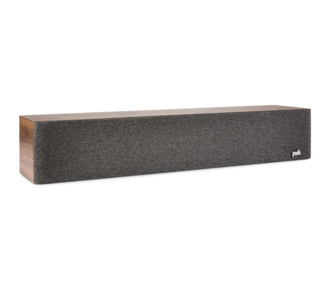 Polk Audio Reserve R350SYSBR 2.5-Way Slim Centre Speaker – Brown