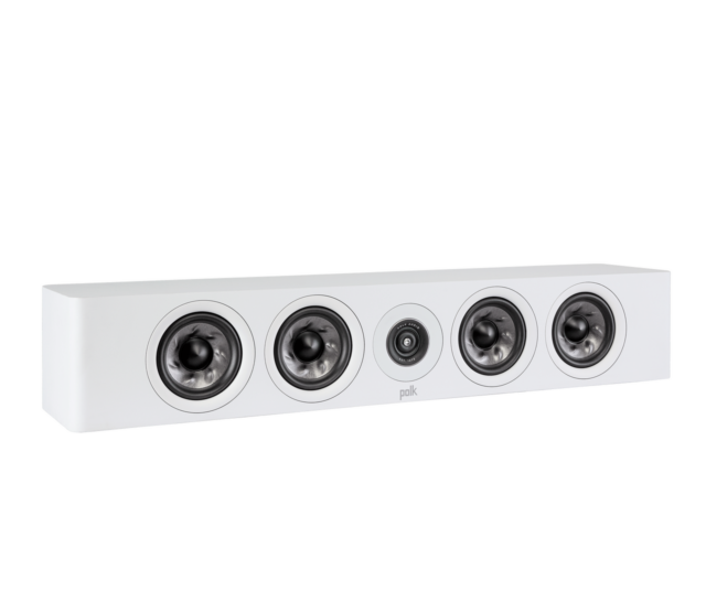 Polk Audio Reserve R350SYSWT 2.5-Way Slim Centre Speaker – White