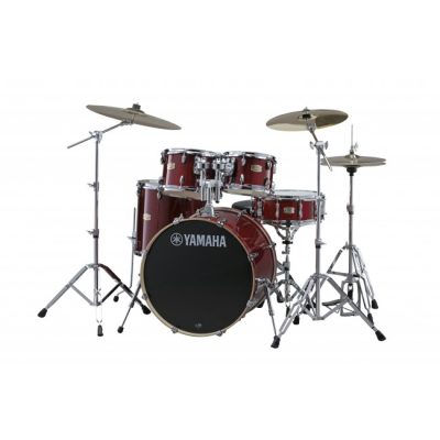 Yamaha Sbp2F5Cr Stage Custom Birch Drum Shell Pack - Cranberry Red (Without Hardware)