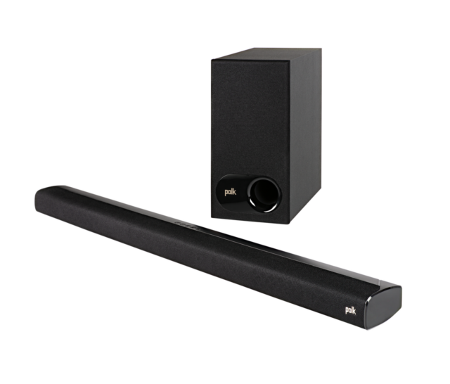 Polk Audio SIGNAS2 Sound Bar with wireless Subwoofer – Black