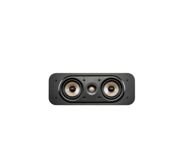 Polk Audio SIGS30CELBK Signature Elite Centre Speaker – Black (Single)