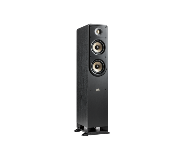 Polk Audio SIGS50ELBK Signature Elite Floorstanding Speakers – Black (Single)
