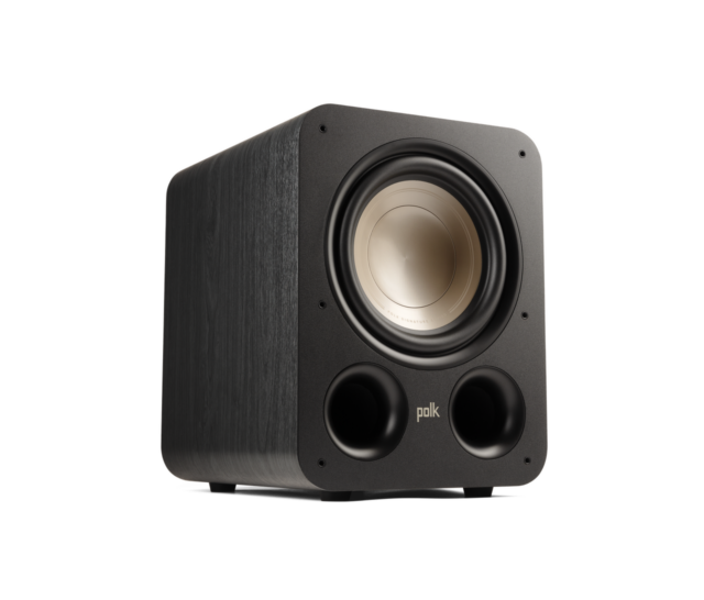 Polk Audio SIGS10SUBELBK Signature Elite Subwoofer – Black (Single)