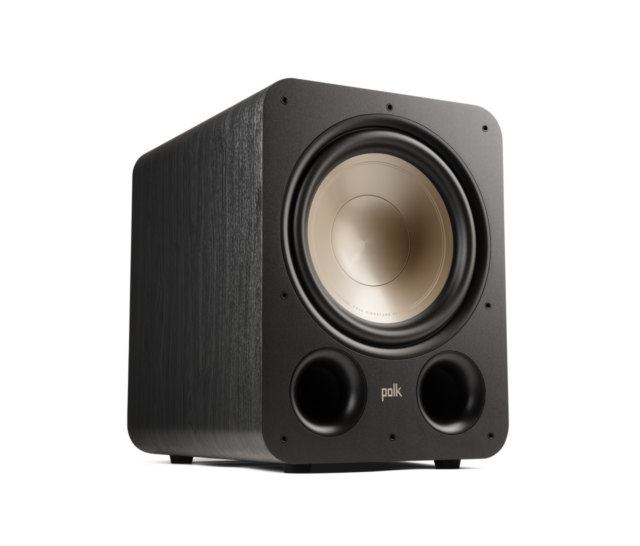 Polk Audio SIGS12SUBELBK Signature Elite Subwoofer – Black (Single)