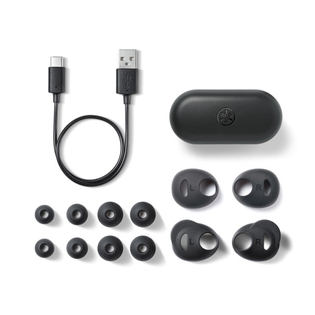 Yamaha Tw-E3A Truly Wireless Earphones - Black - Image 4