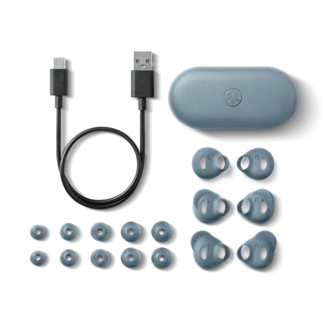 Yamaha Tw-E5A Truly Wireless Earphone - Blue - Image 4