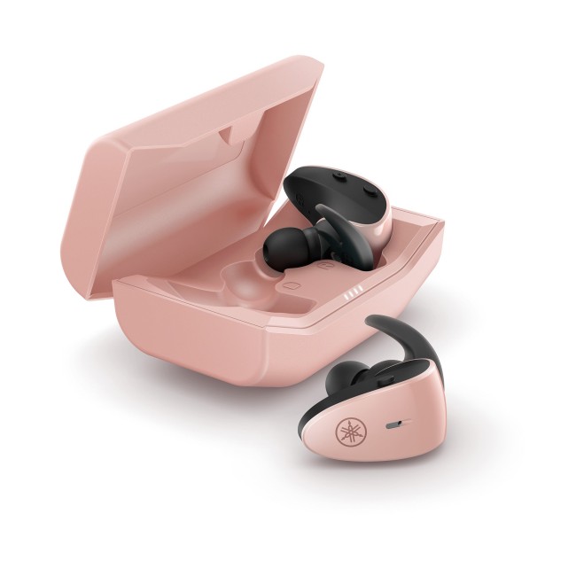 Yamaha Tw-Es5A True Wireless Sports Earbuds - Pink - Image 3