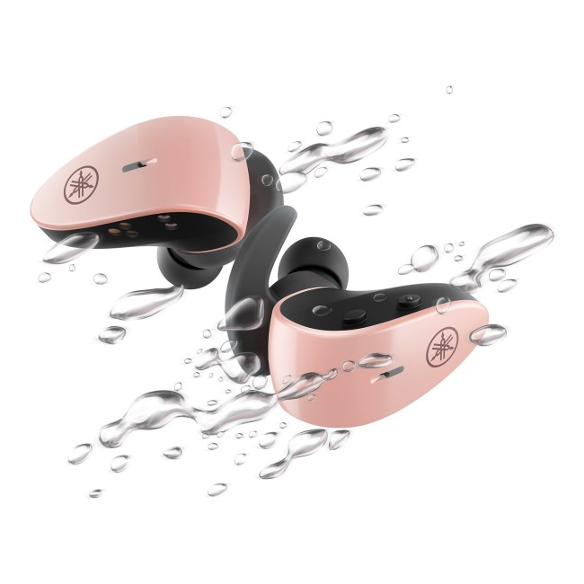 Yamaha Tw-Es5A True Wireless Sports Earbuds - Pink - Image 4