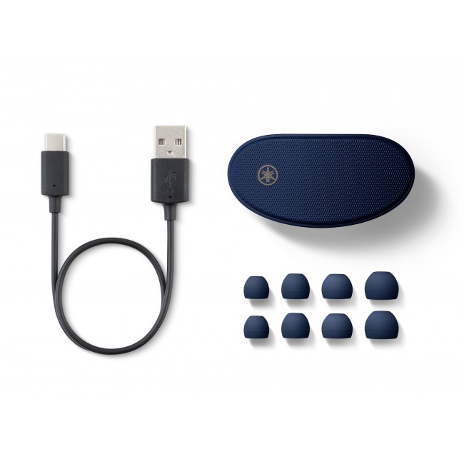 Yamaha Tw-E5B True Wireless Earbuds - Blue - Image 4