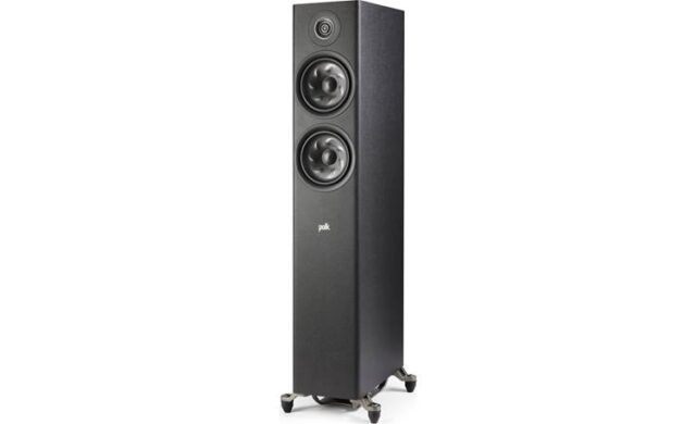 Polk Audio Reserve R600 2-Way Floor-Standing Speaker – Midnight Black