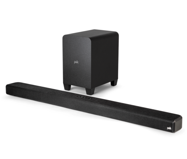 Polk Audio SIGNAS4 Dolby Atmos 3.1.2 Soundbar with Wireless Subwoofer