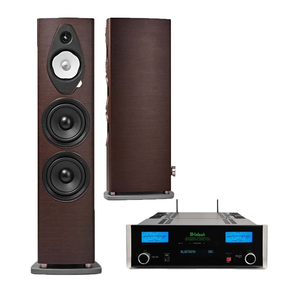 Sonetto VIII G2 Floorstanding Speakers x MSA5500 2-Channel Streaming Integrated Amplifier