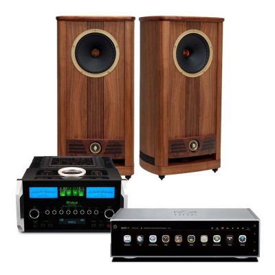 Fyne Audio Vintage Twelve Floorstanding Speakers x McIntosh MA12000 Integrated Amplifier x HiFi Rose RS150B Network Streamer
