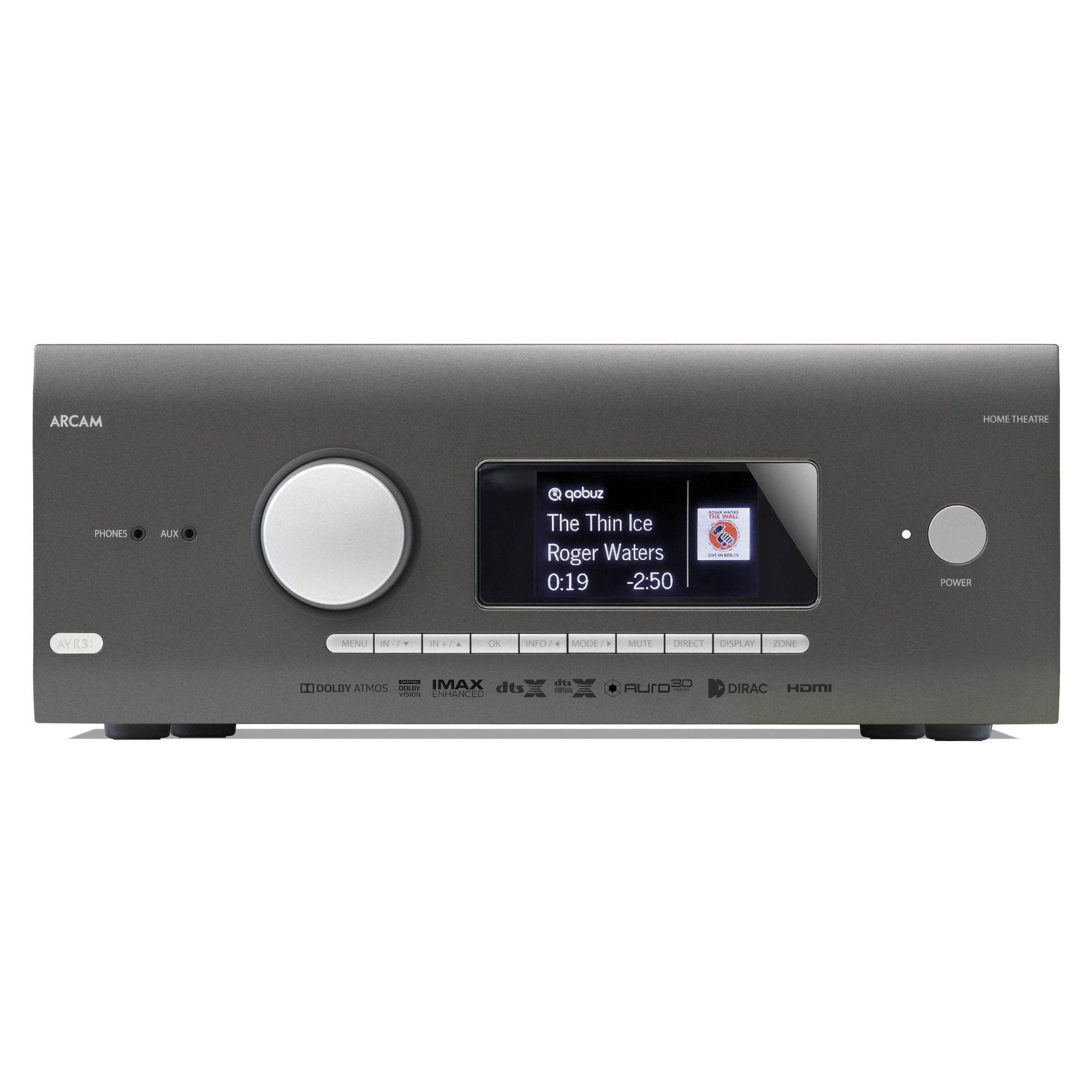Arcam AVR31 - 7.2 Channel HDMI 2.1 Class G AV Receiver