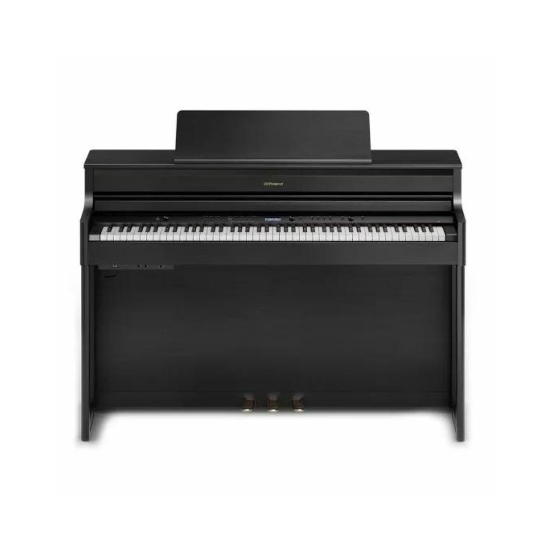 Roland Digital Piano HP704-CH with Premium 88-key Home Digital Piano - Charcoal Black - Image 3