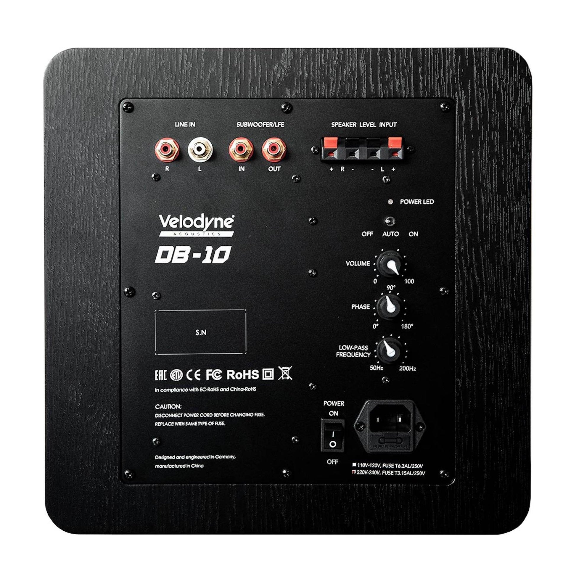 Velodyne Acoustics Deep Blue 10 – Active Subwoofer - Image 5