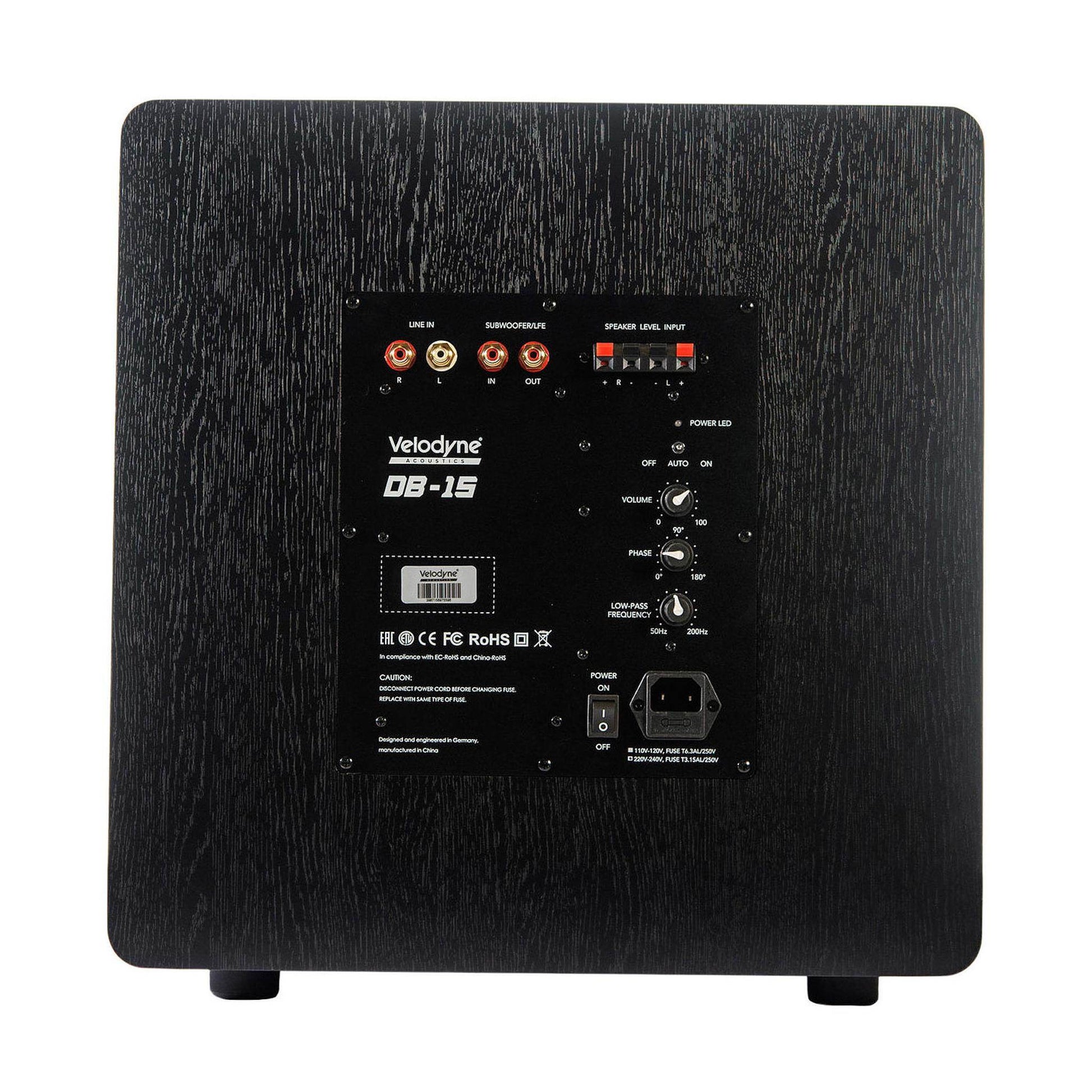 Velodyne Acoustics Deep Blue 15 – Active Subwoofer - Image 3