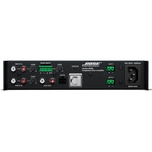 Bose Professional Veritas 250BL Integrated Zone Amplifier and Smart Mixer - Image 2