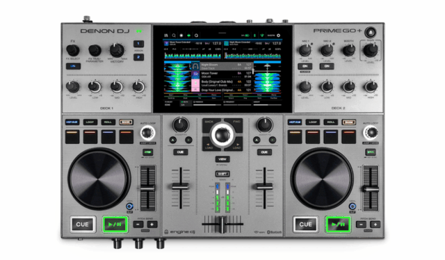 Denon DJ PRIME GO+ Standalone Portable DJ Controller