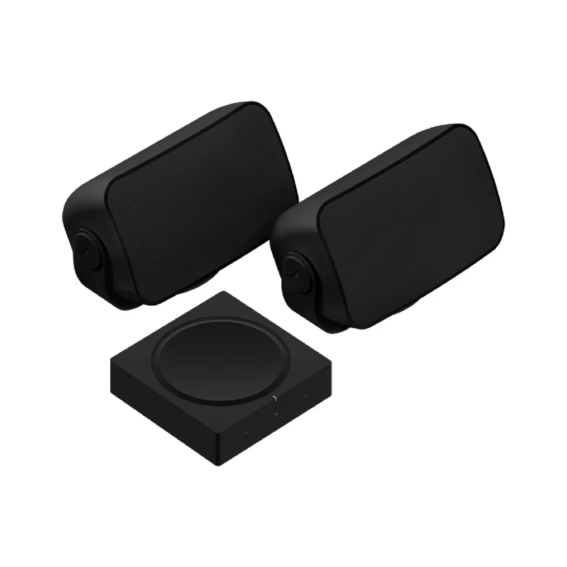 Sonos Sonance Outdoor Set + Amp - Black