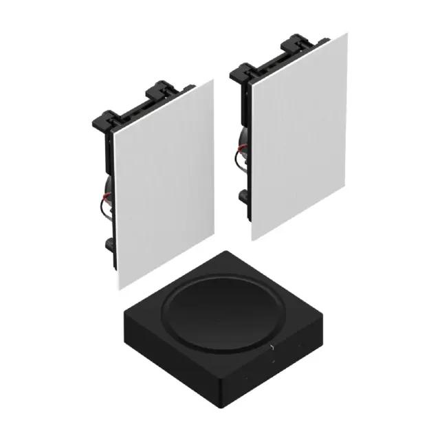 Sonos Sonance In-Wall + Amp Set - White