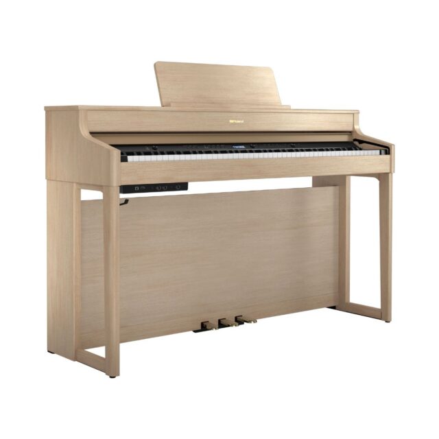 Roland HP702-LA with 88-Key Home Digital Piano – Light Oak